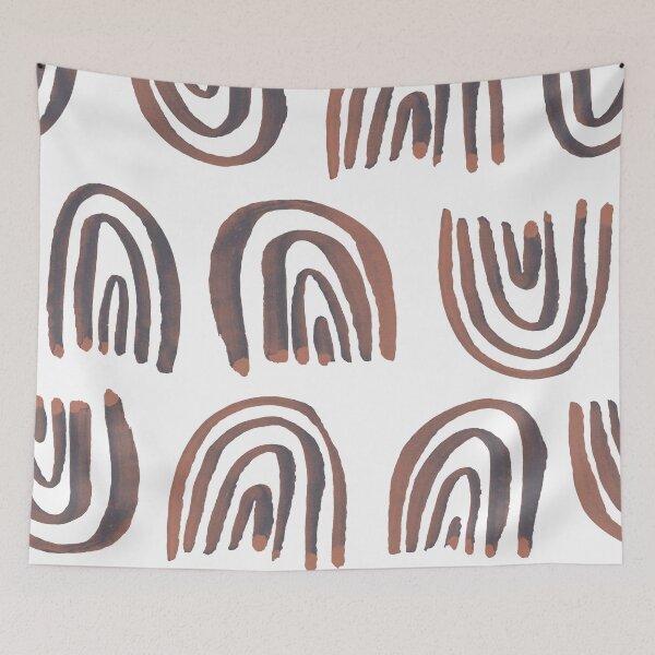 Item preview, Cute Watercolor Rainbow Pattern designed and sold by NoSpecialShop.