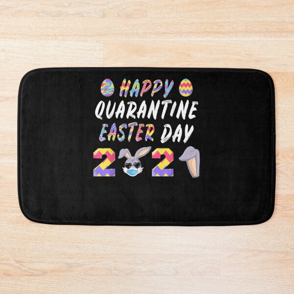 Item preview, Happy Quarantine Easter Day 2021 Funny Bunny In A Mask Eggs  designed and sold by servantdep.