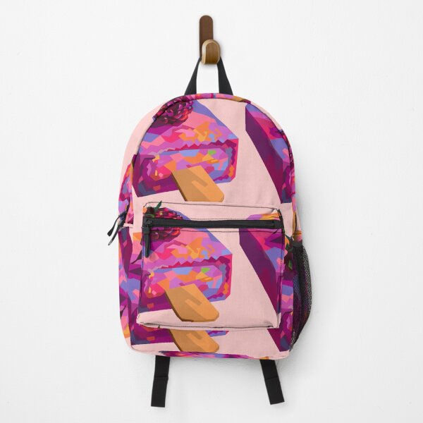 Item preview, Ice Cream Stick Wpap Pop Art Pattern pink background designed and sold by ahmadnusyirwan.
