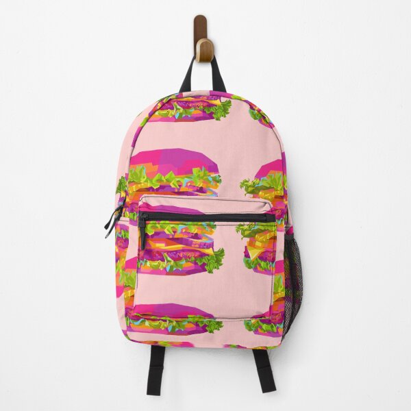 Item preview, Burger Wpap Pop Art Pattern pink background designed and sold by ahmadnusyirwan.