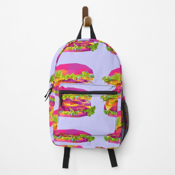 Item preview, Burger Wpap Pop Art Pattern blue background designed and sold by ahmadnusyirwan.