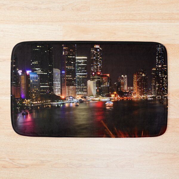 Item preview, Brisbane after dark, night views of the city, from the South Bank, photo by Einar Aasen designed and sold by Einar Aasen.