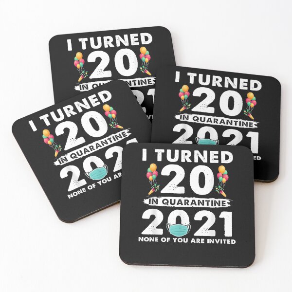 Item preview, I Turned 20 In Quarantine Funny Birthday  designed and sold by fishingcat19.