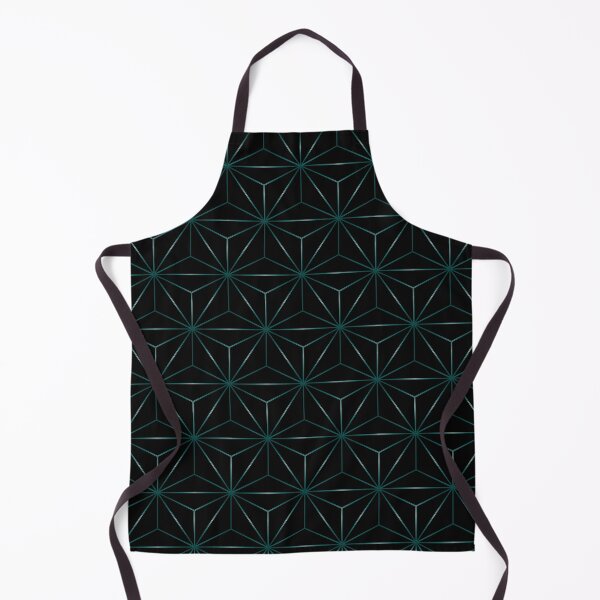 Item preview, Modern Black and Teal Japanese Pattern designed and sold by venella.