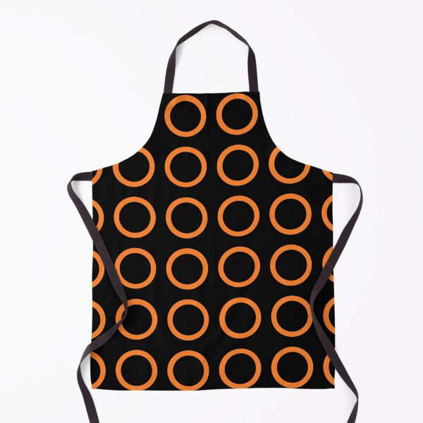 Item preview, Orange Circles Black designed and sold by lornakay.