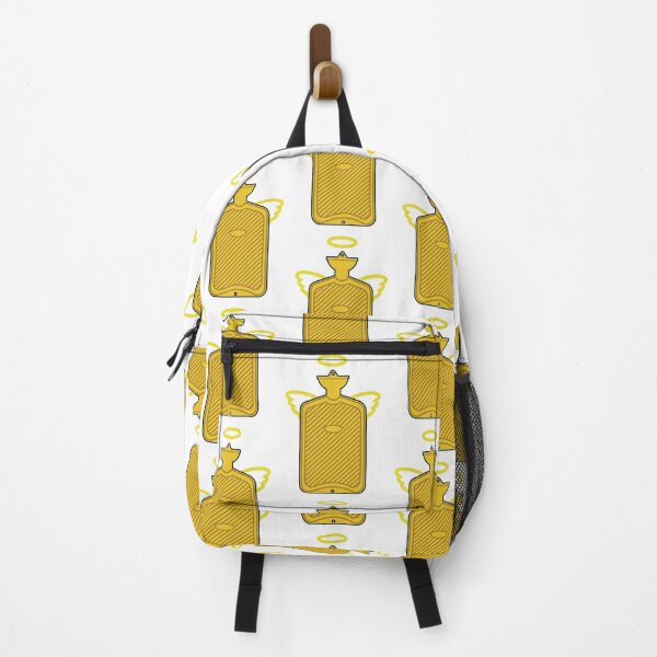 Item preview, hot water bottle angel (yellow, halo, wings) designed and sold by endosucks.