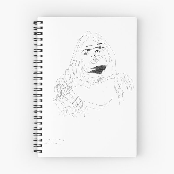 Item preview, Carol Cabrino (double lines drawing) by Beautifutebol designed and sold by Beautifutebol.