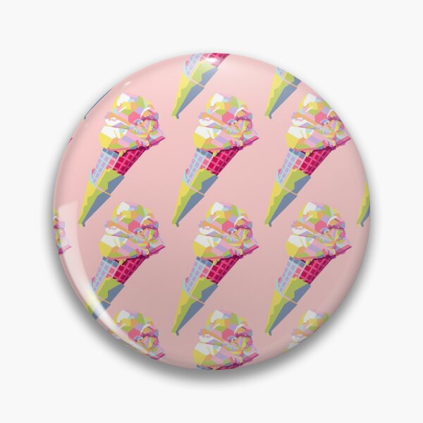 Item preview, Ice Cream Cone Wpap Pop Art Pattern Pink background  designed and sold by ahmadnusyirwan.