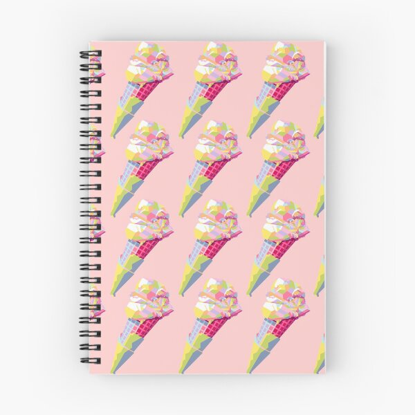 Item preview, Ice Cream Cone Wpap Pop Art Pattern Pink background  designed and sold by ahmadnusyirwan.
