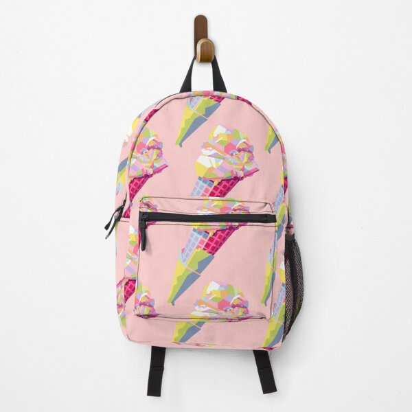 Item preview, Ice Cream Cone Wpap Pop Art Pattern Pink background designed and sold by ahmadnusyirwan.