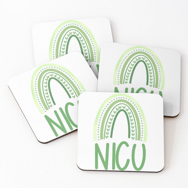 Item preview, NICU Green Boho Rainbow designed and sold by SShifflerArt.