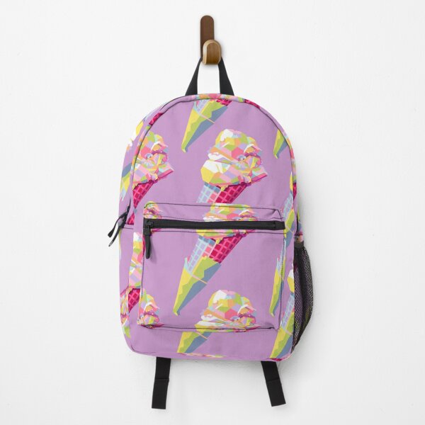 Item preview, Ice Cream Cone Wpap Pop Art Pattern puple background designed and sold by ahmadnusyirwan.