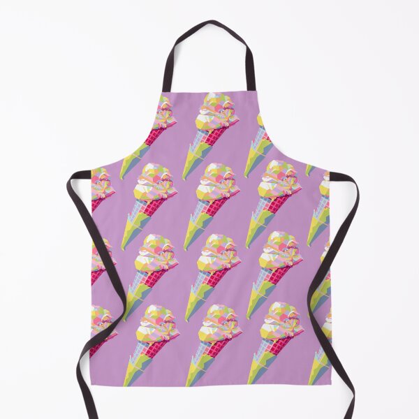 Item preview, Ice Cream Cone Wpap Pop Art Pattern puple background designed and sold by ahmadnusyirwan.