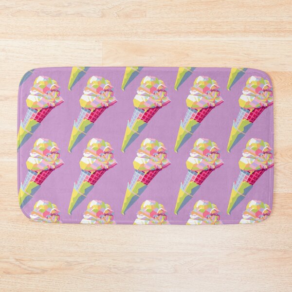 Item preview, Ice Cream Cone Wpap Pop Art Pattern puple background designed and sold by ahmadnusyirwan.
