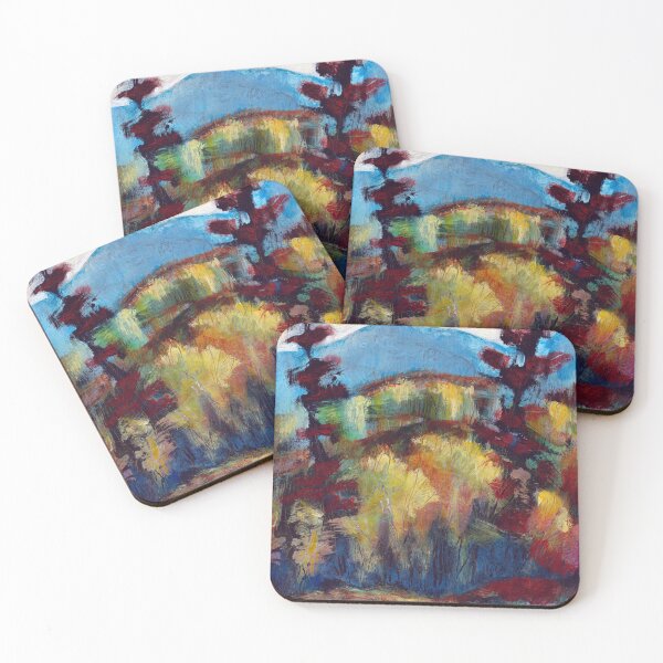 Item preview, Aspens and Pines painting by Dennis Weber of ShreddyStudio designed and sold by Dennis Weber.