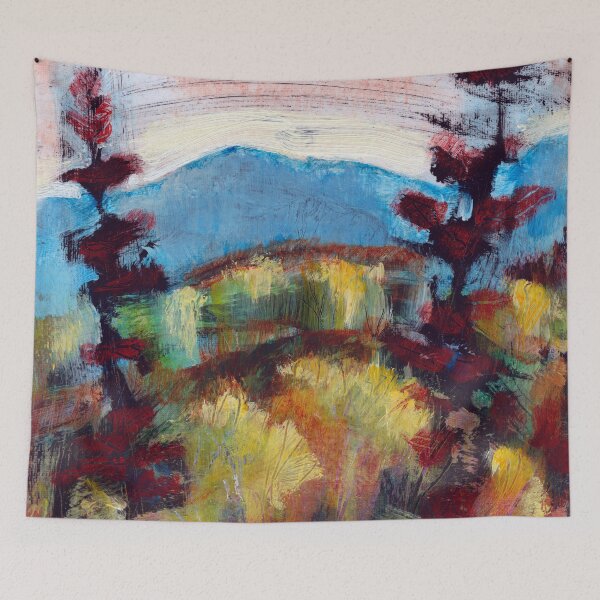 Item preview, Aspens and Pines painting by Dennis Weber of ShreddyStudio designed and sold by Dennis Weber.