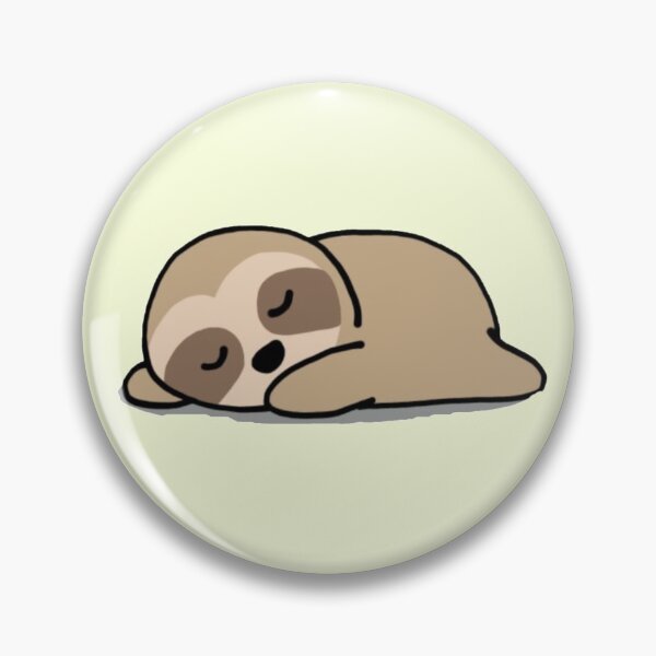 Item preview, Cute sleepy sloth designed and sold by dudilyra.