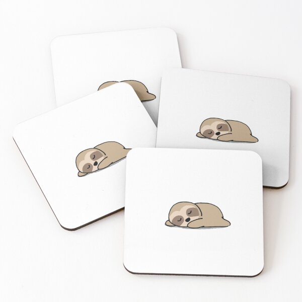 Item preview, Cute sleepy sloth designed and sold by dudilyra.