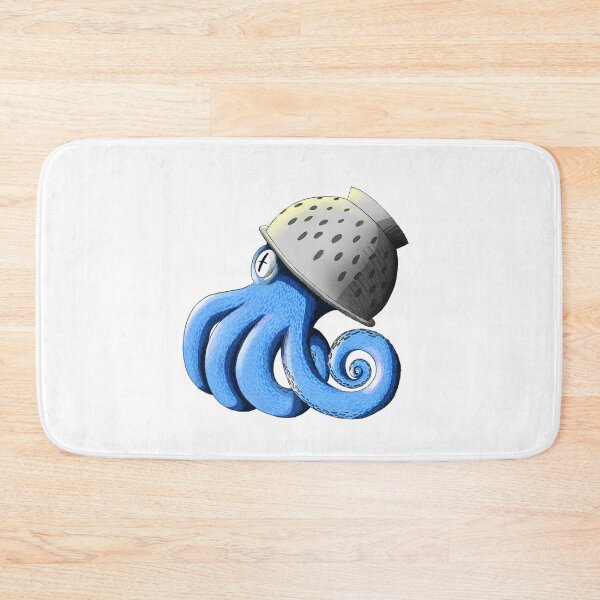 Item preview, Cool octopus with colander hat designed and sold by elenA-RT.