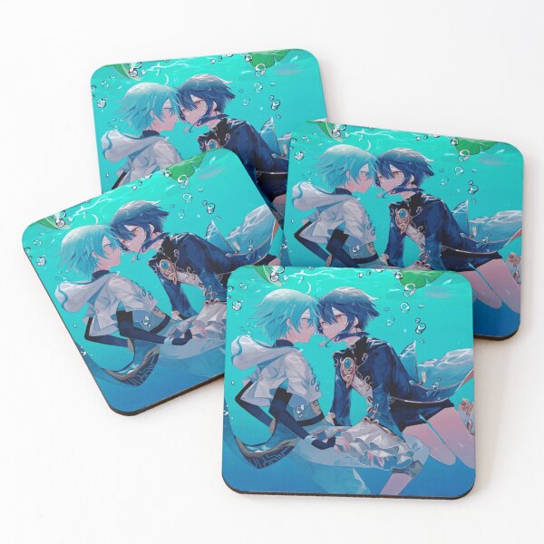 Item preview, Chongyun x Xingqiu | Genshin Impact designed and sold by Reigill.