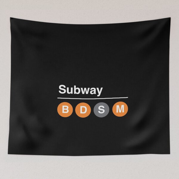 Item preview, Subway BDSM - white designed and sold by TheTwistInside.