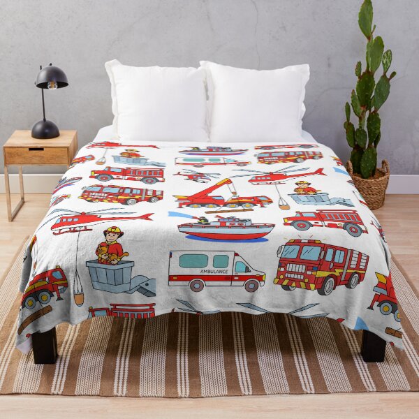Item preview, Firetrucks Fireman Firefighter Vehicles designed and sold by samshirts.