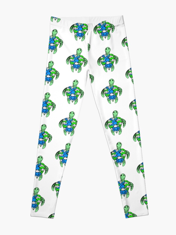 Discover Turtle Planet Earth Heart Earth Day Mothers Day Leggings
