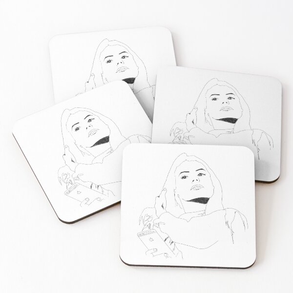 Item preview, Carol Cabrino (drawing lines) by Beautifutebol designed and sold by Beautifutebol.