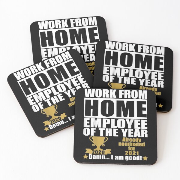 Item preview, Work From Home Employee Of The Year 2020 Nominated For 2021  designed and sold by servantdep.