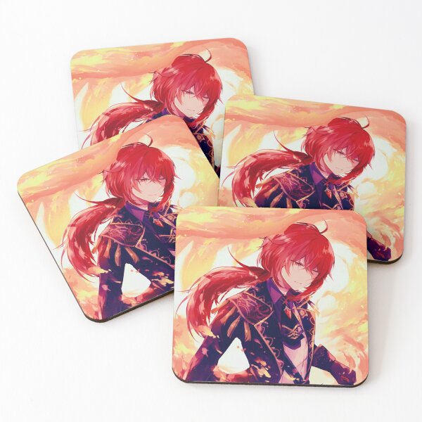 Item preview, Diluc - Portrait | Genshin Impact designed and sold by Reigill.