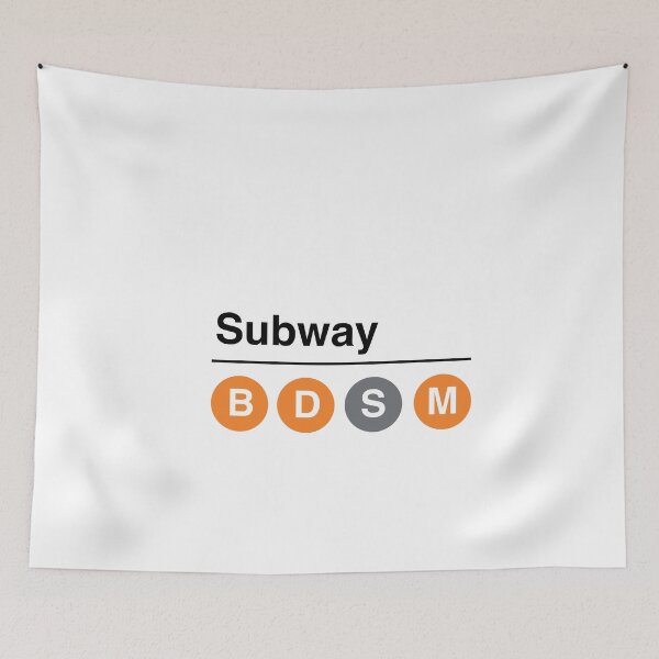 Item preview, Subway BDSM - black designed and sold by TheTwistInside.