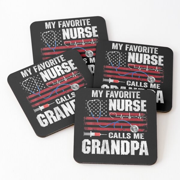 Item preview, My Favorite Nurse Calls Me Grandpa Father's Day  designed and sold by fishingcat19.
