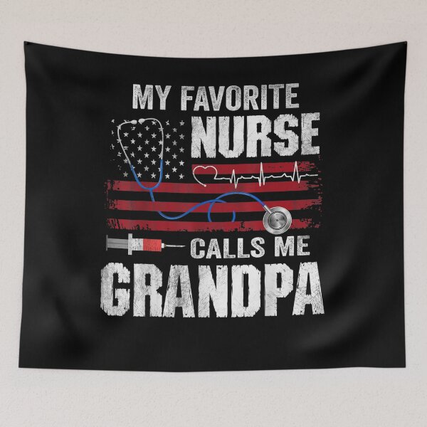 Item preview, My Favorite Nurse Calls Me Grandpa Father's Day  designed and sold by fishingcat19.