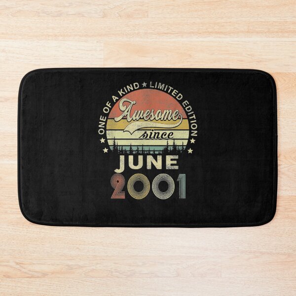 Item preview, Vintage June 2001 Retro 20 Year Old 20th Birthday Idea  designed and sold by servantdep.