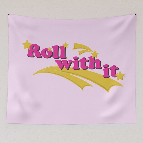 Item preview, Hot Pink Roll With It designed and sold by The White Bat.
