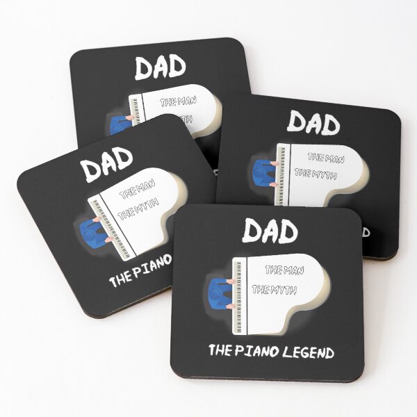 Item preview, Dad The Man The Myth The Piano Legend designed and sold by hicham4you.