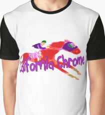 Fun California Chrome Design Graphic T-Shirt