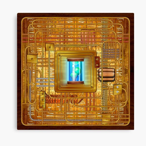Aperçu de l'œuvre Circuit imprimé Steampunk # 1138 créée et vendue par SquareDog.