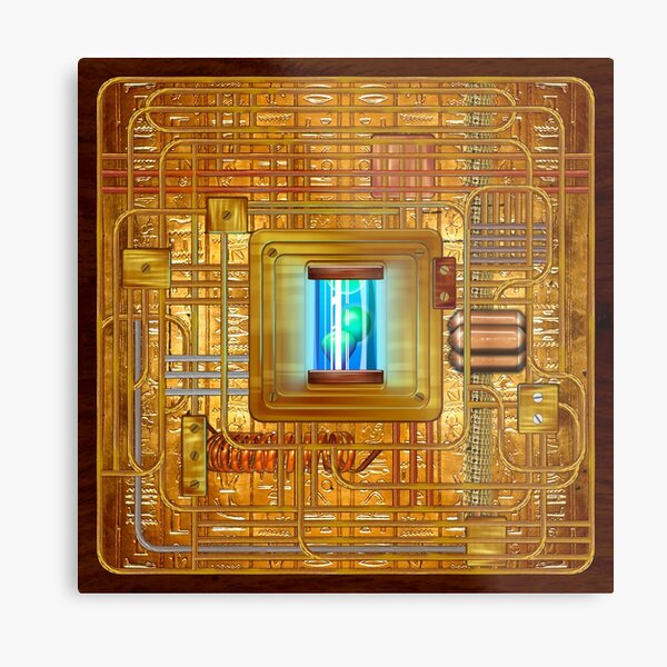 Aperçu de l'œuvre Circuit imprimé Steampunk # 1138 créée et vendue par Peter Gilmore.