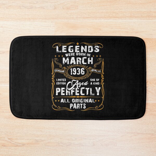 Item preview, Legends Were Born In March 1936 85th Birthday Gifts  designed and sold by fishingcat19.