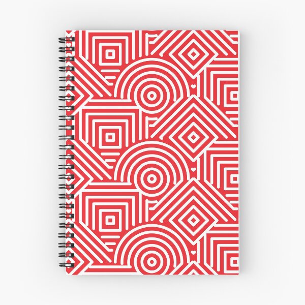 Item preview, Patrón geométrico rojo designed and sold by Parveeez.