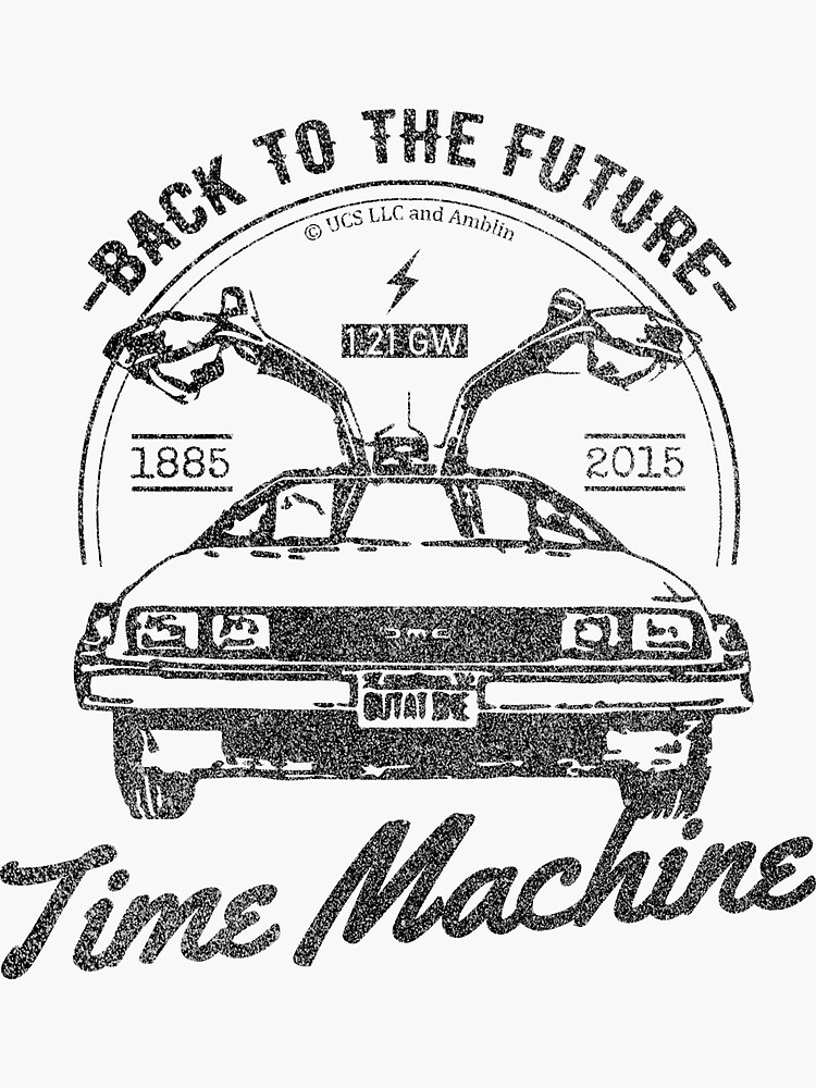 back to the future time machine pop