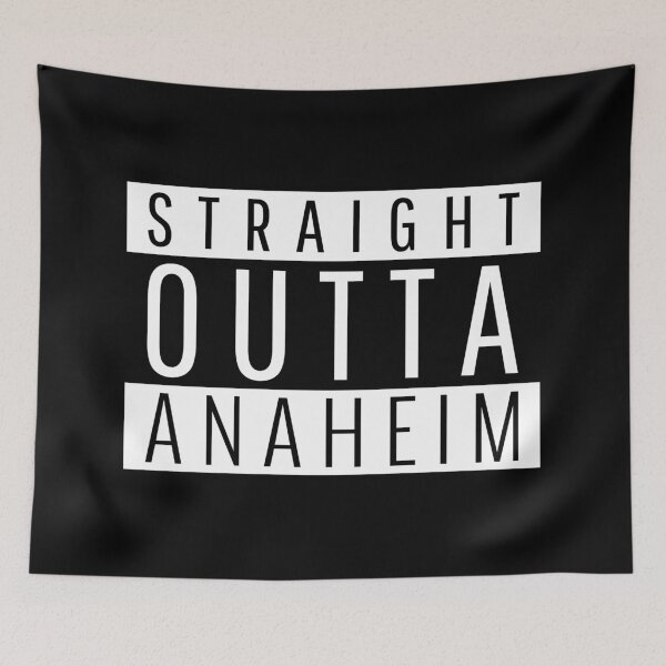 Item preview, Straight Outta Anaheim California designed and sold by Teelogic.