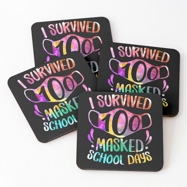 Item preview, I Survived 100 Masked School Days Student Or Teacher  designed and sold by fishingcat19.
