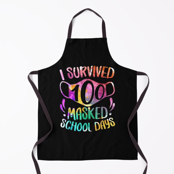 Item preview, I Survived 100 Masked School Days Student Or Teacher designed and sold by fishingcat19.