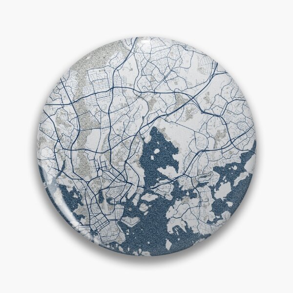 Item preview, Helsinki City Map of Finland - Coastal designed and sold by deMAP.