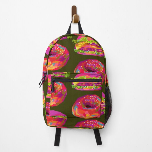 Item preview, Colorful Burger donut Wpap Pop Art Pattern Green background designed and sold by ahmadnusyirwan.