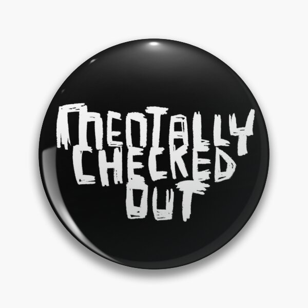 Item preview, Hand Letter: Mentally Checked Out designed and sold by badlydrawnbabe.