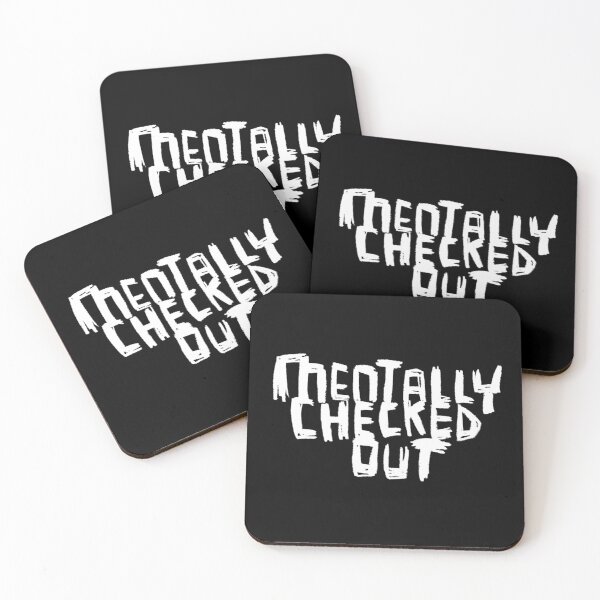 Item preview, Hand Letter: Mentally Checked Out designed and sold by badlydrawnbabe.