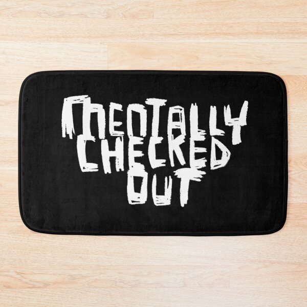 Item preview, Hand Letter: Mentally Checked Out designed and sold by badlydrawnbabe.